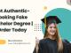 Get Authentic-Looking Fake Bachelor Degree | Order Today