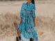Welligogs- Josephine Turquoise Dress