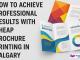 Cheap Brochure Printing in Calgary – Professional Quality at Affordable Prices