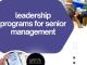 leadership programs for senior management