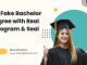 Buy Fake Bachelor Degree with Real Hologram & Seal
