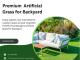 Premium Artificial Grass for Backyard FieldTurf Landscape