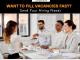Want to Fill Vacancies Fast? Send Your Hiring Needs | Cocentrus