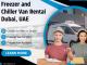 chiller van for rent in uae | Freezer Truck