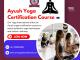 Ayush Yoga Certification Course | Om Yoga International in Rishikesh, India