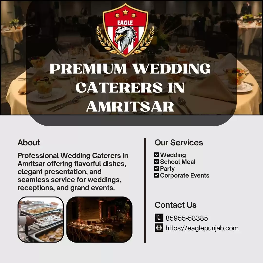 Experienced Wedding Caterers in Amritsar for Grand Celebrations