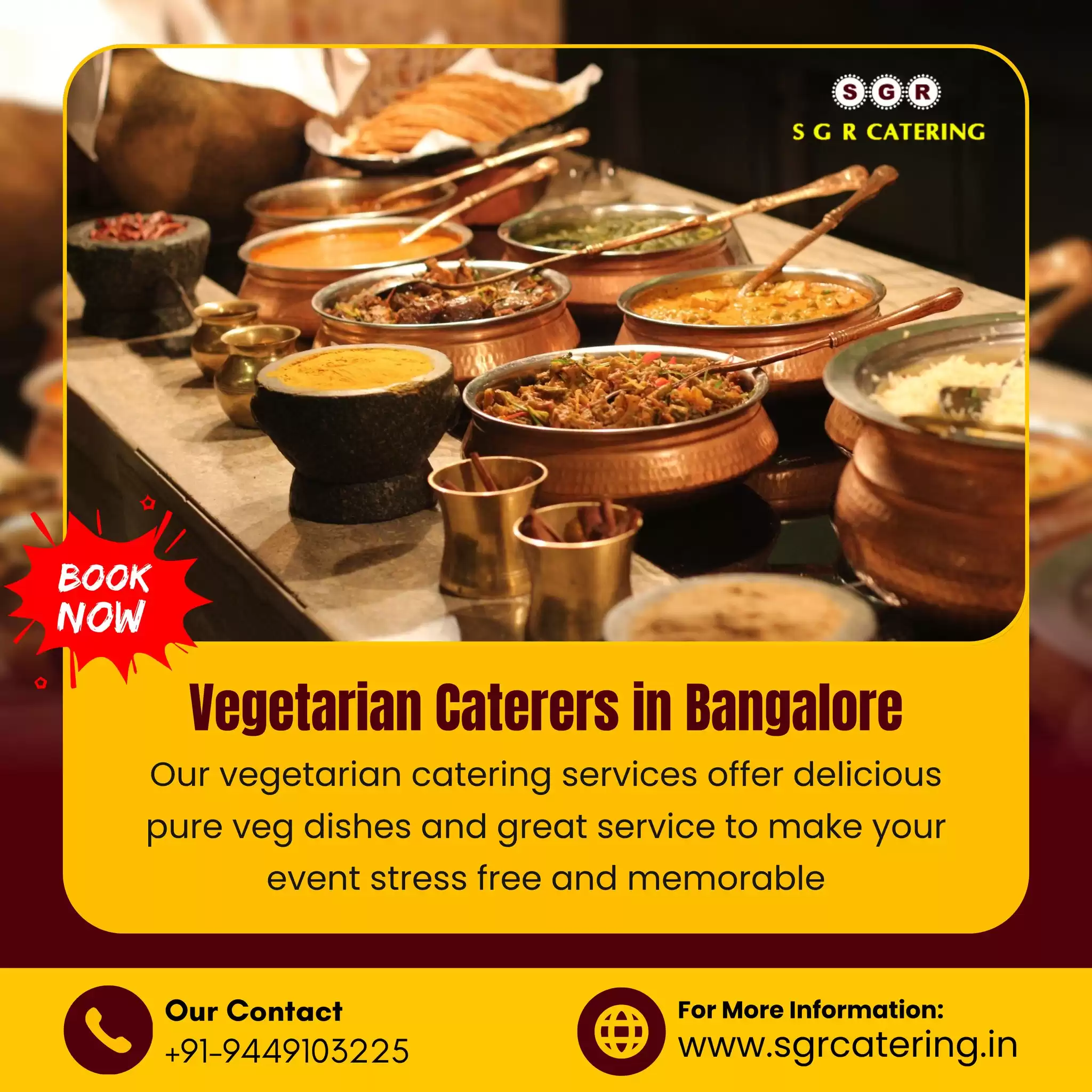Vegetarian Caterers in Bangalore | Brahmin Wedding Caterers in Bangalore