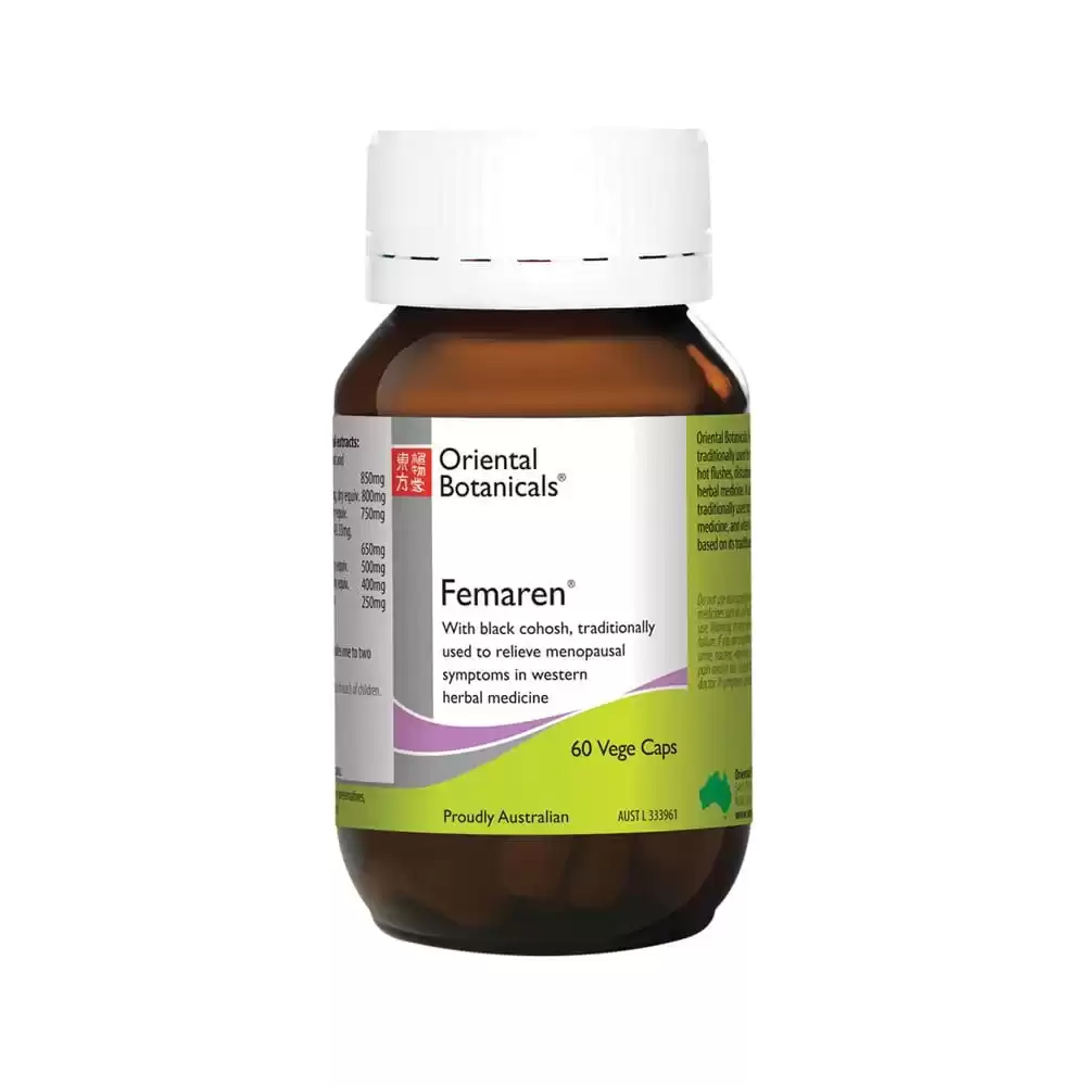 Buy Oriental Botanicals Femaren – Natural Menopause & Hormone Balance Support