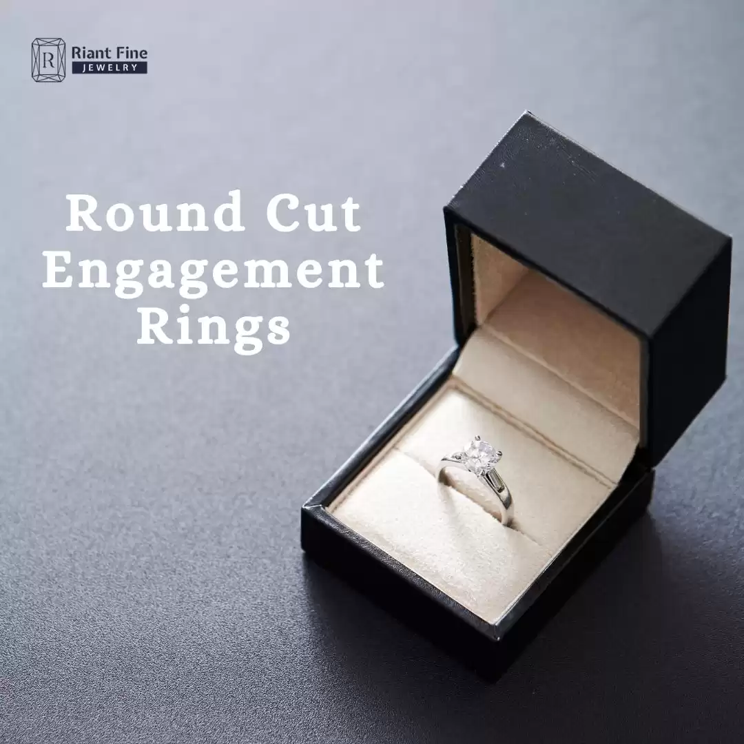 Buy Round Cut Engagement Rings Online