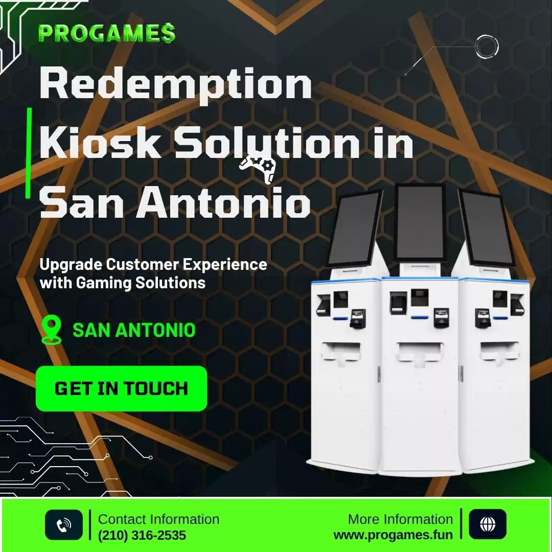 Redemption Kiosk Solution in San Antonio