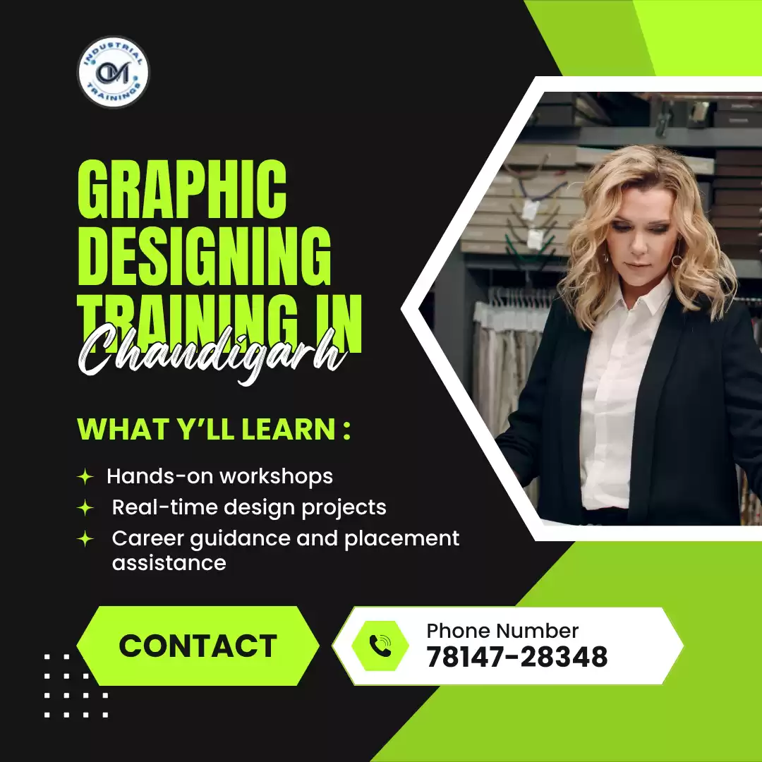 Unleash Your Creativity with the Best Graphic Designing Training in Chandigarh | OM IT Trainings Institute
