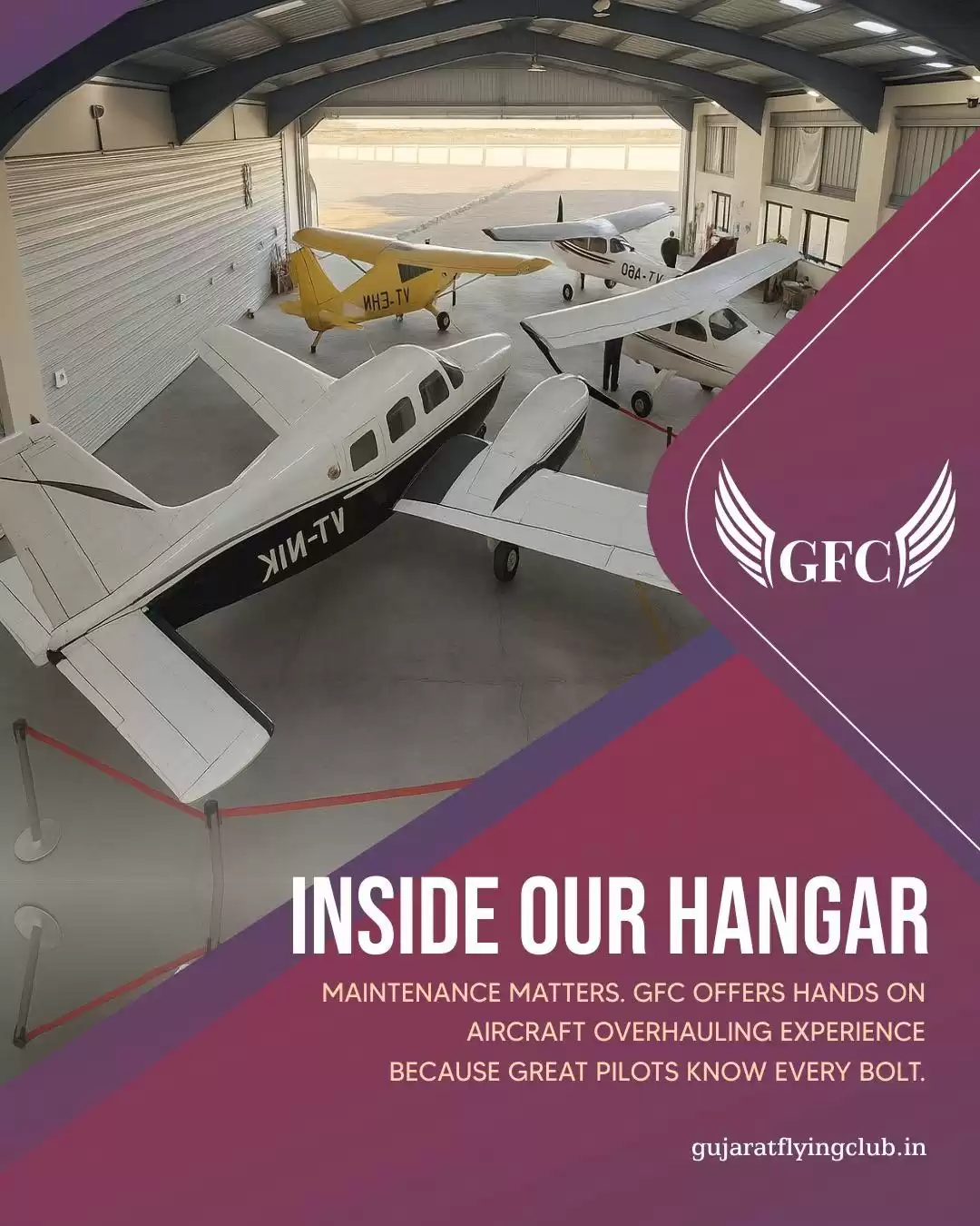 Pilot School in India - Gujarat Flying Club