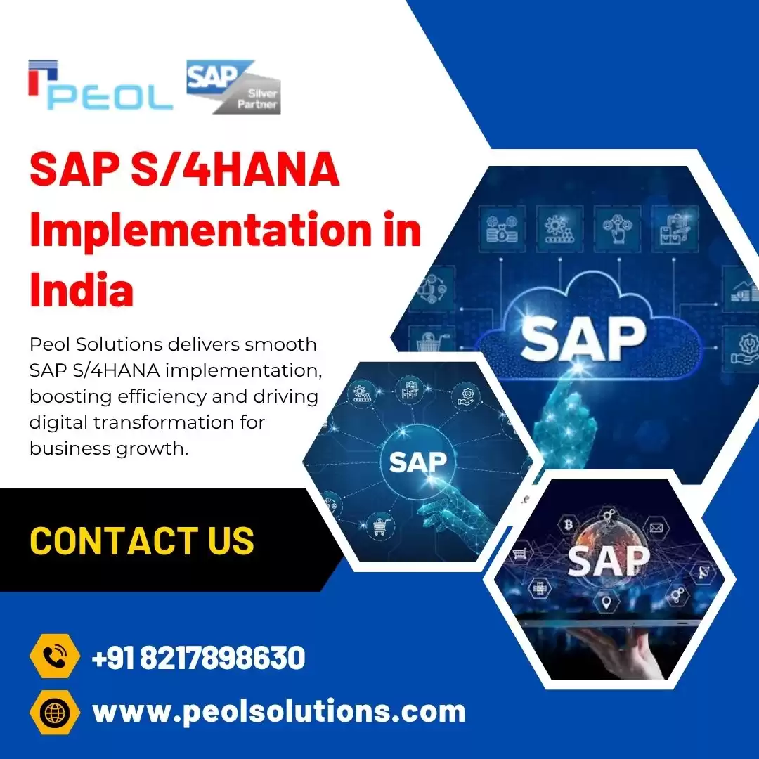 SAP S/4HANA Implementation in India | SAP Consulting in India
