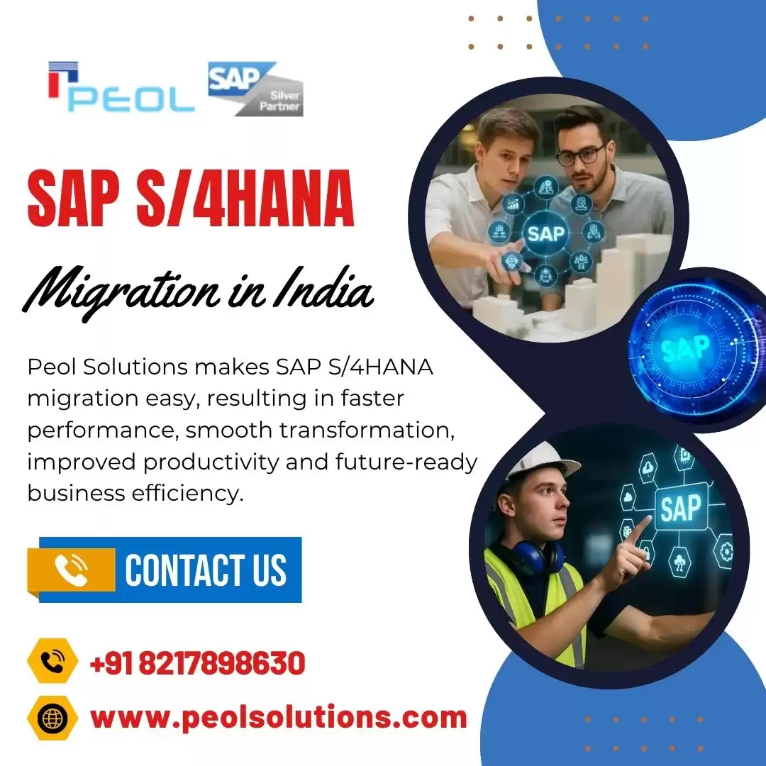 SAP S/4HANA Migration in India | SAP Consulting in India