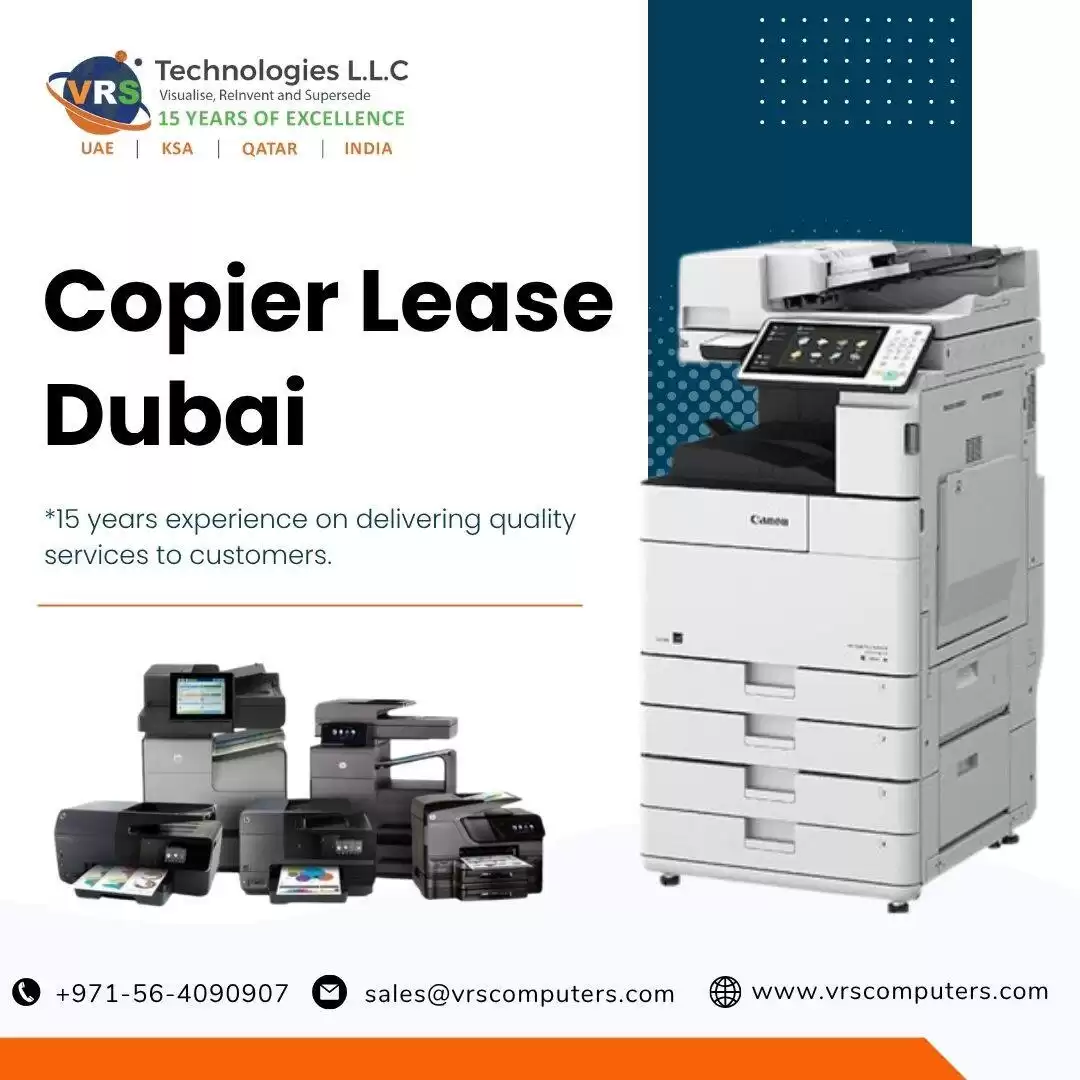 Premium Copier Leasing Services in Dubai – Book Today