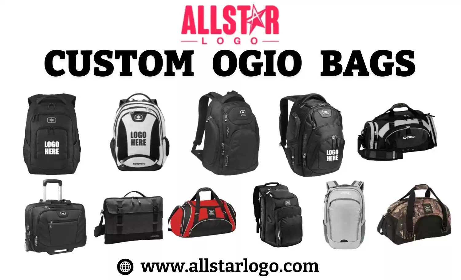 AllStarLogo Ogio Bags With Logo – Shop Your Custom Style Now