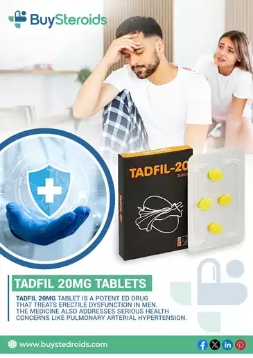 Buy Tadfil 20 mg Tablets Online - Buy Steroids