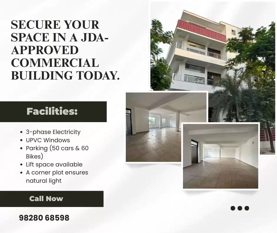 JDA Approved Commercial Building for Rent in Mansarovar, Jaipur