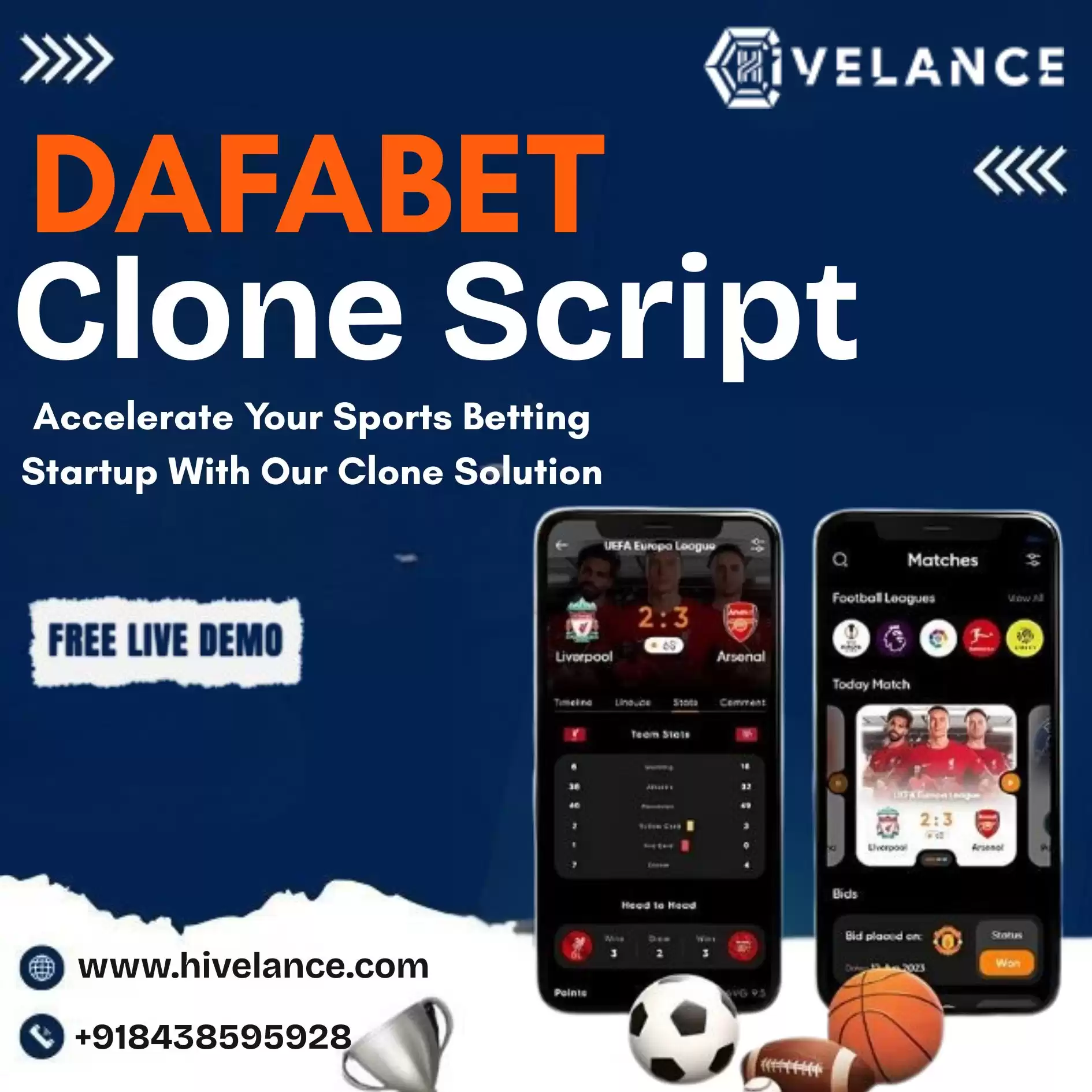 Advanced Dafabet Clone Script With Live Odds API – Request Free Demo