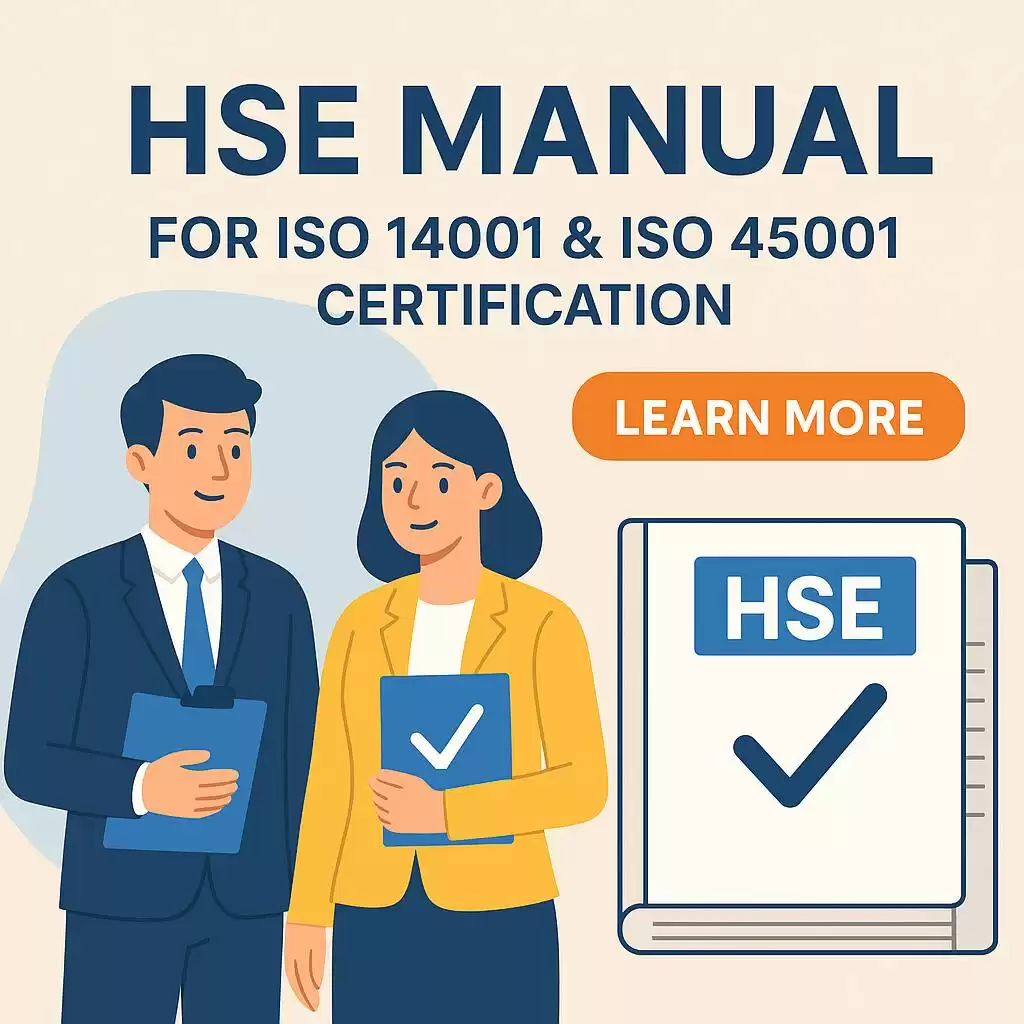 HSE Manual (ISO 14001 + ISO 45001 Integrated System)