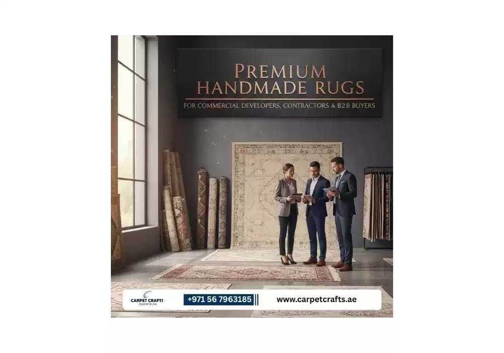 Premium Handmade Rugs for Commercial Developers, Contractors & B2B Buyers
