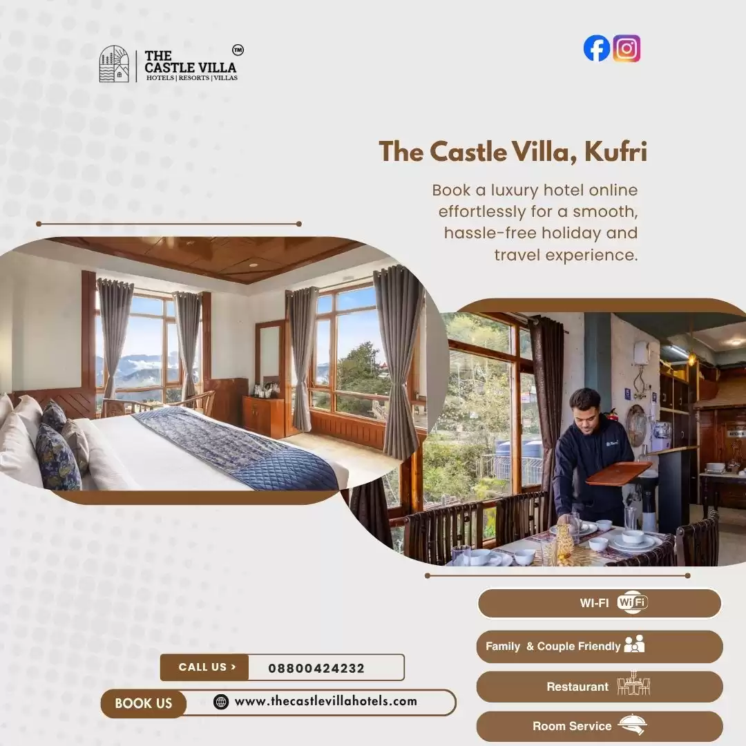 Where Comfort Meets Clouds – Top Hotel in Kufri! Book Now