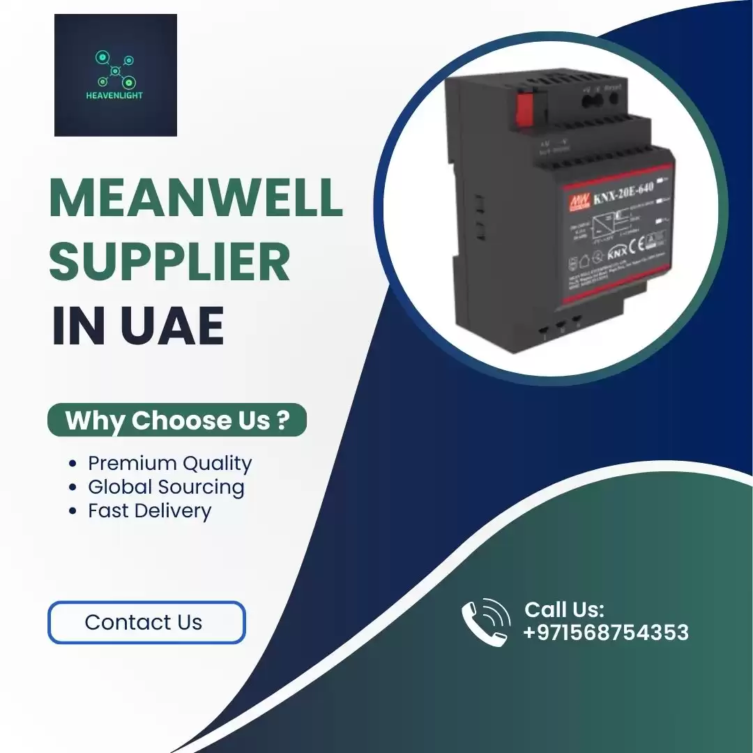 Authorized Meanwell Supplier in UAE | Industrial Power Solutions