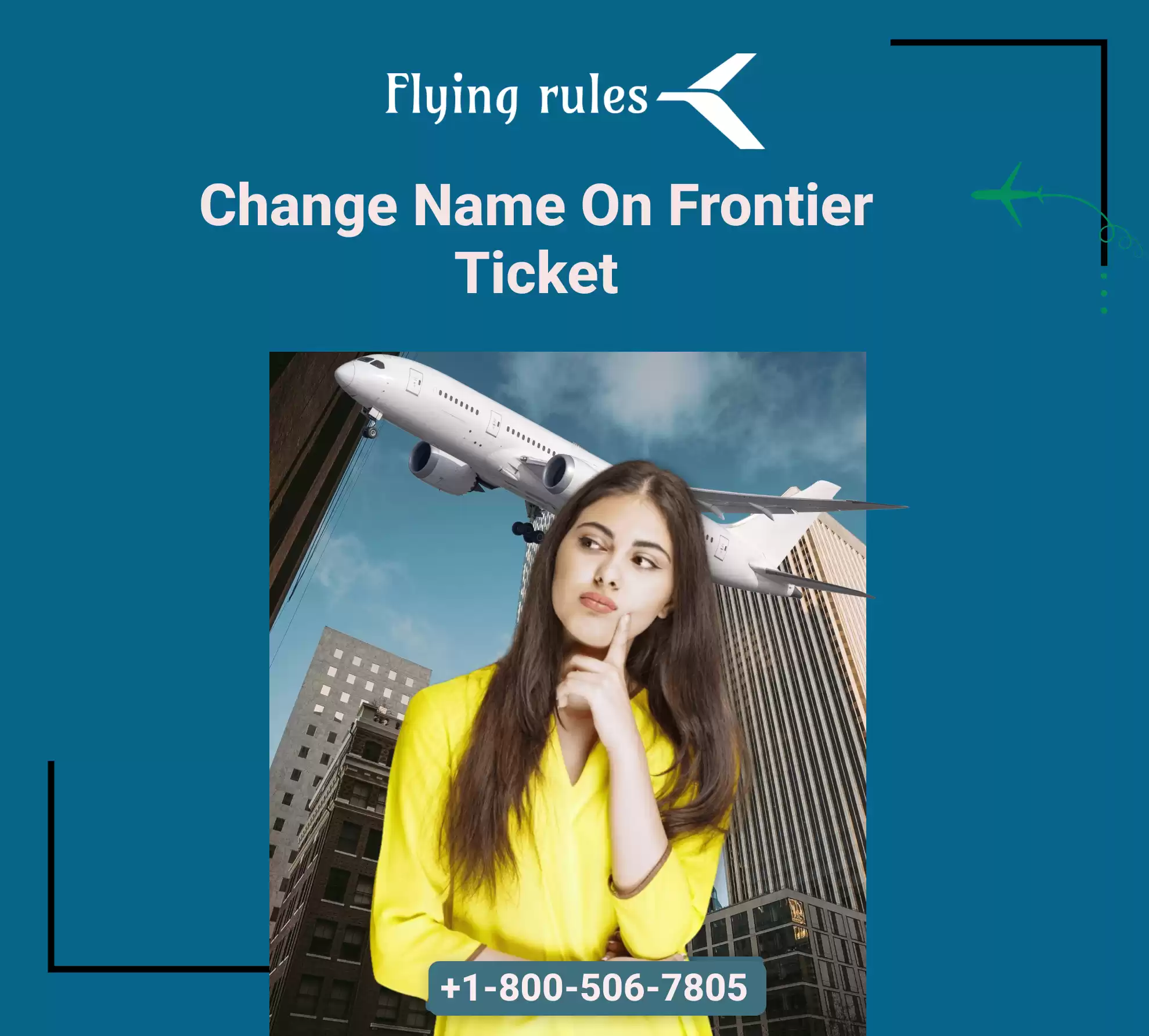 Can I Change Name On Frontier Ticket?