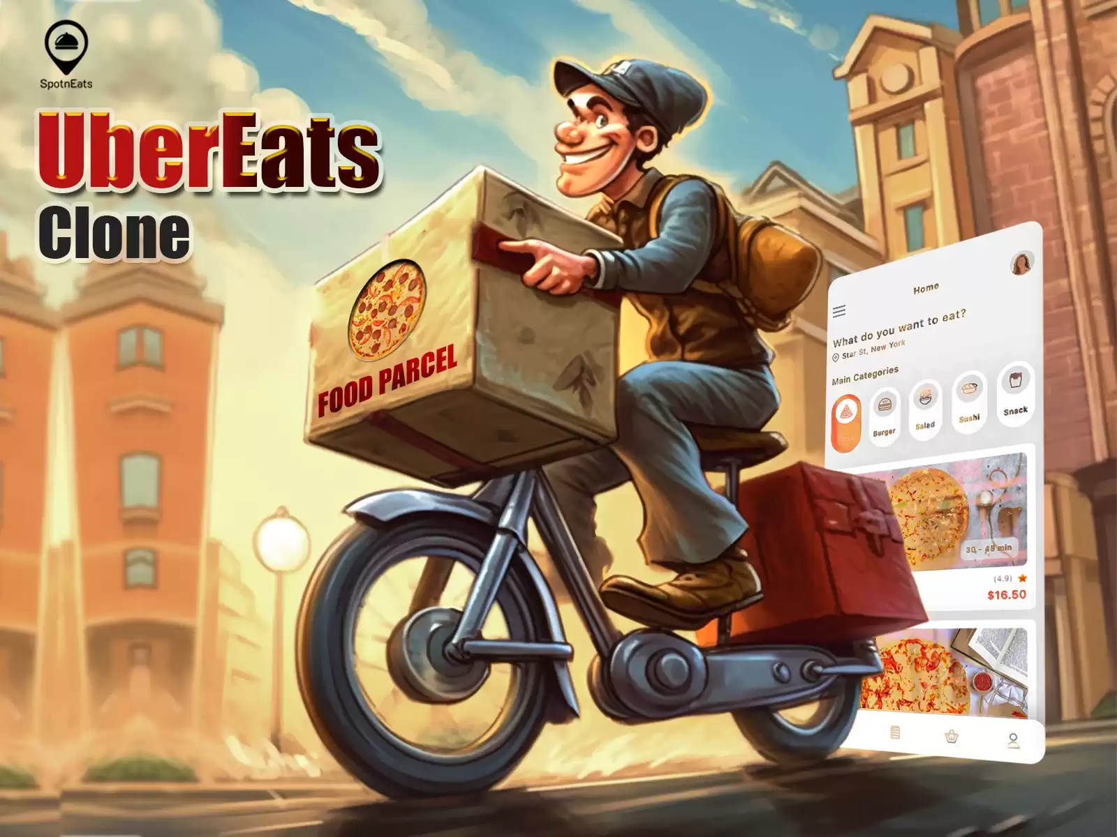 Upgrade Tech Stack For Food Delivery App | SpotnEats App Development