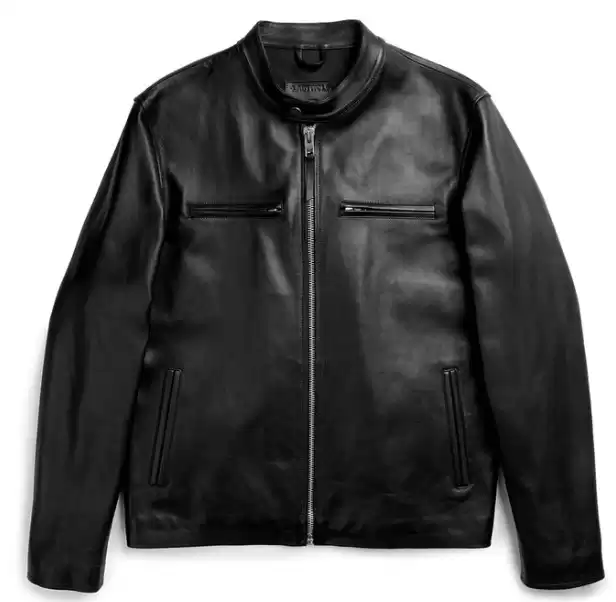 Black Racer Leather Jacket