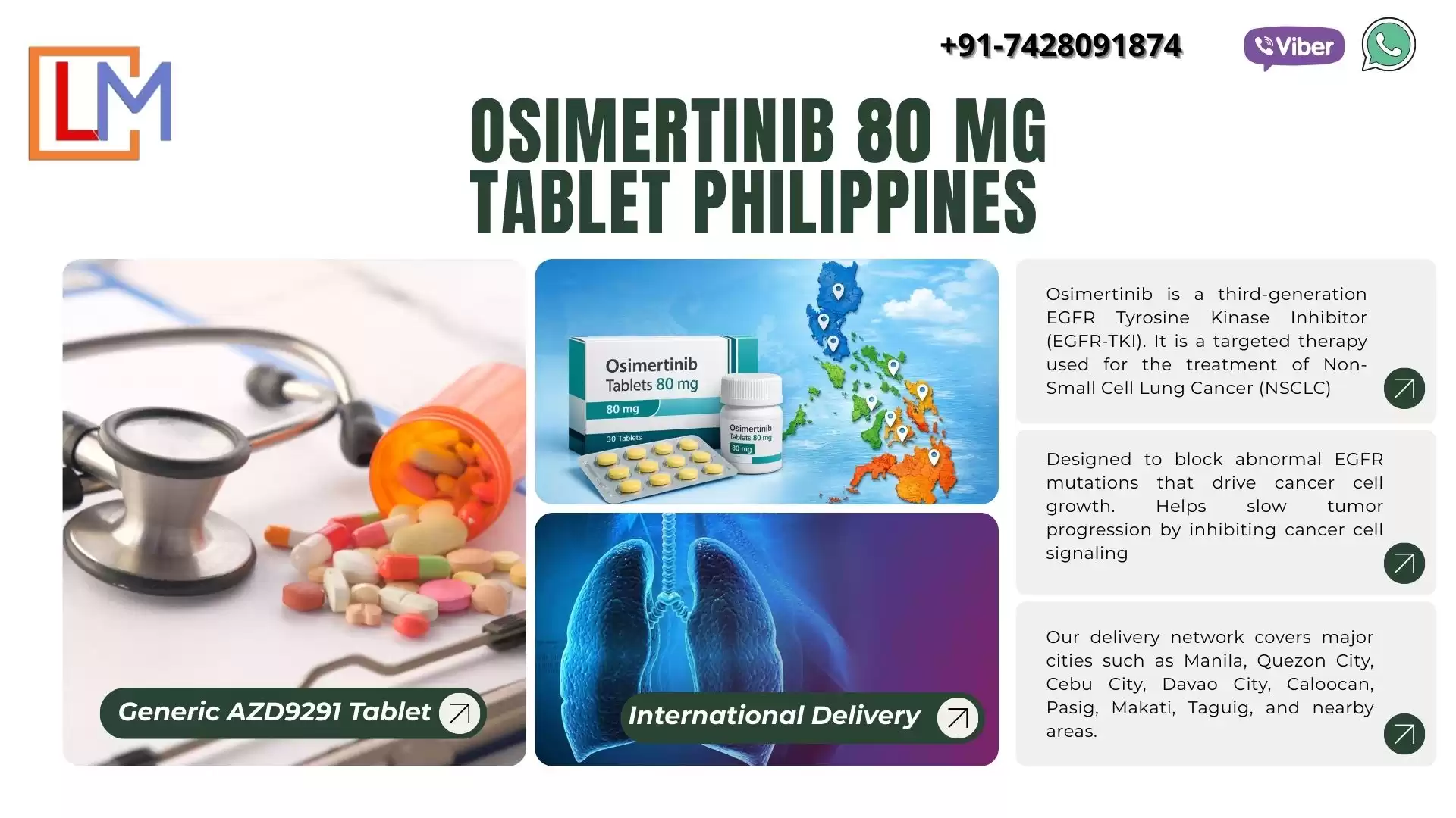 Bumili Osimertinib 80 mg Tablet Cost Philippines