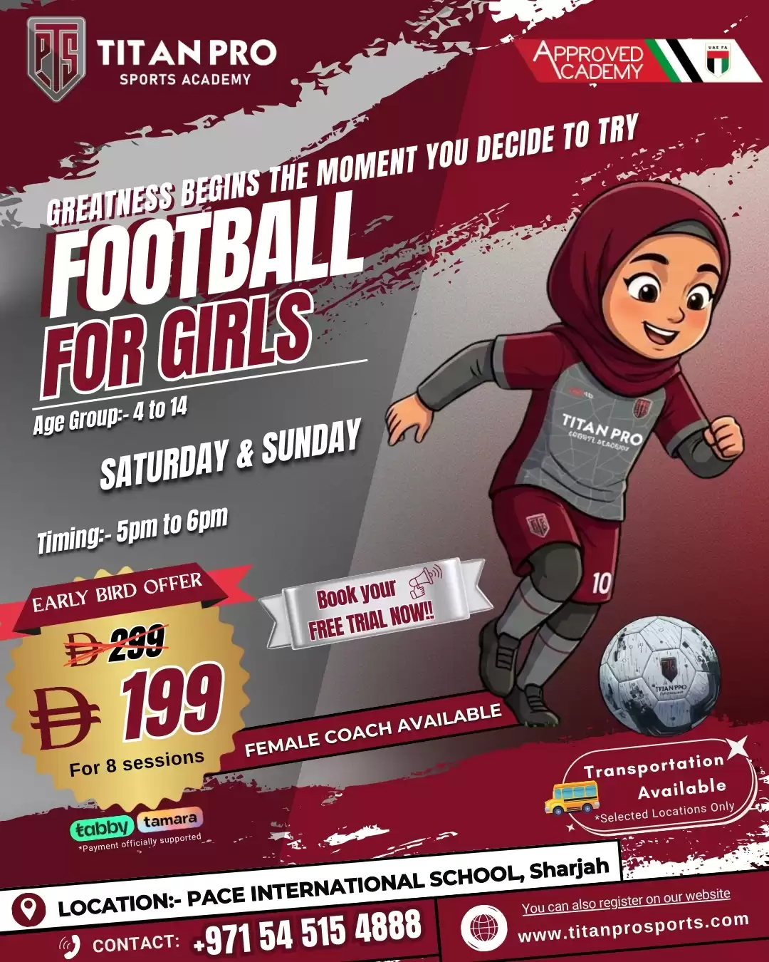 Football Coaching for girls 