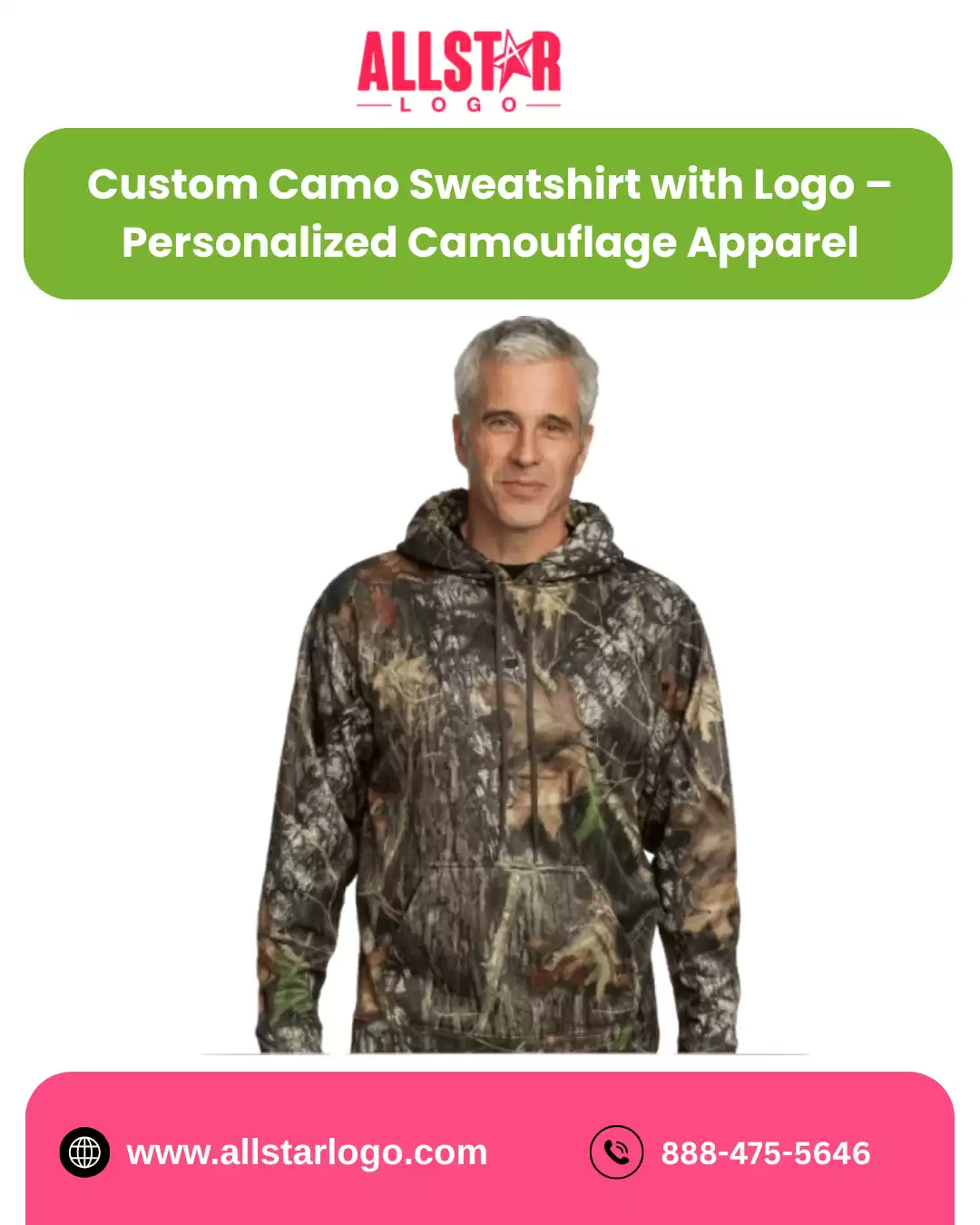 Custom Camo Sweatshirts with Logo – Stand Out in Style