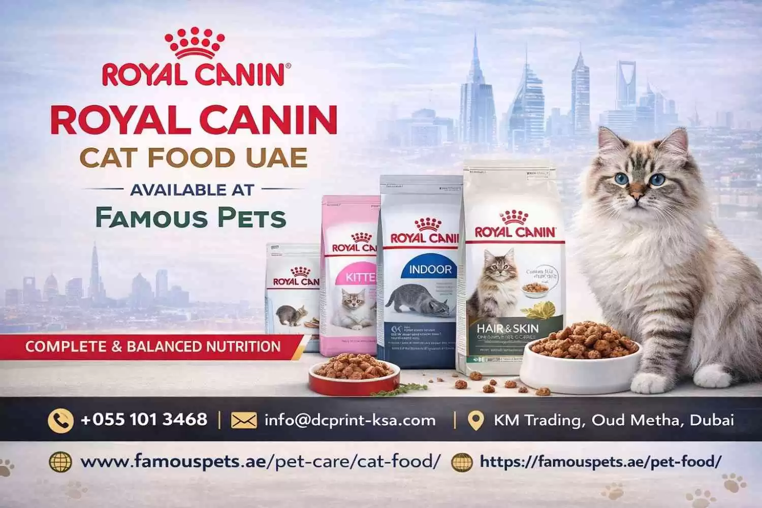 Royal Canin Cat Food UAE | Famous Pets