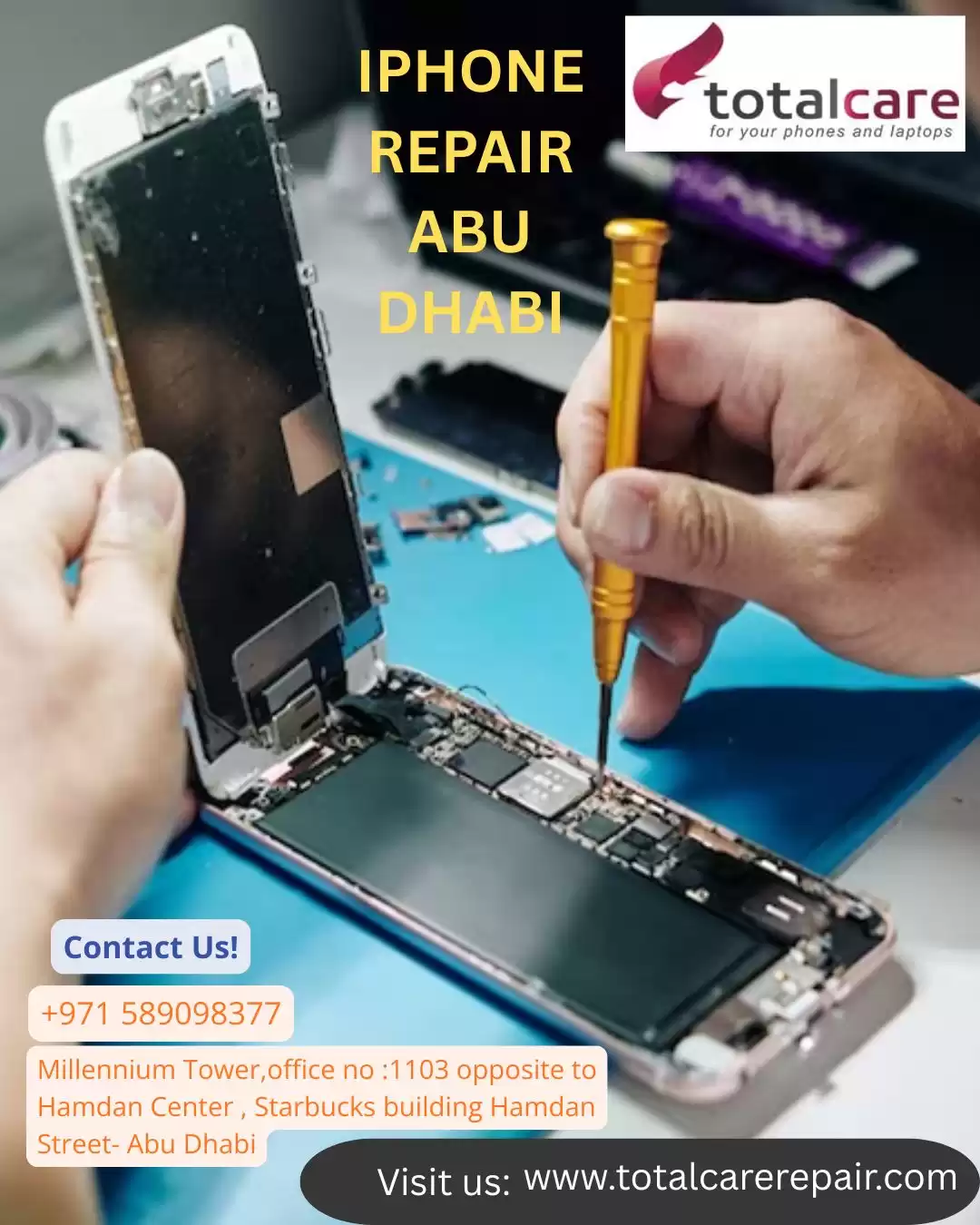 Apple Device Repair Specialists Dubai & Abu Dhabi | Total Care Repair