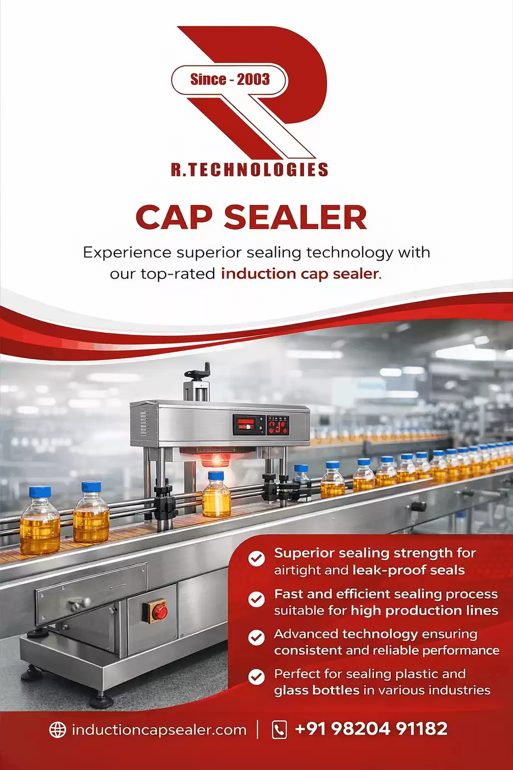 Best Quality Cap Sealer - Induction Cap Sealer