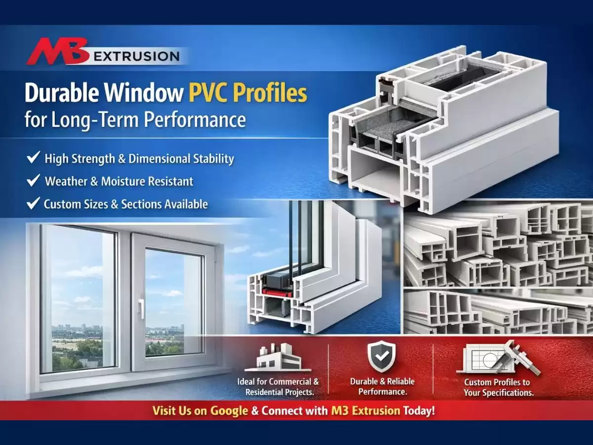 Durable Window PVC Profile for Long-Term Performance
