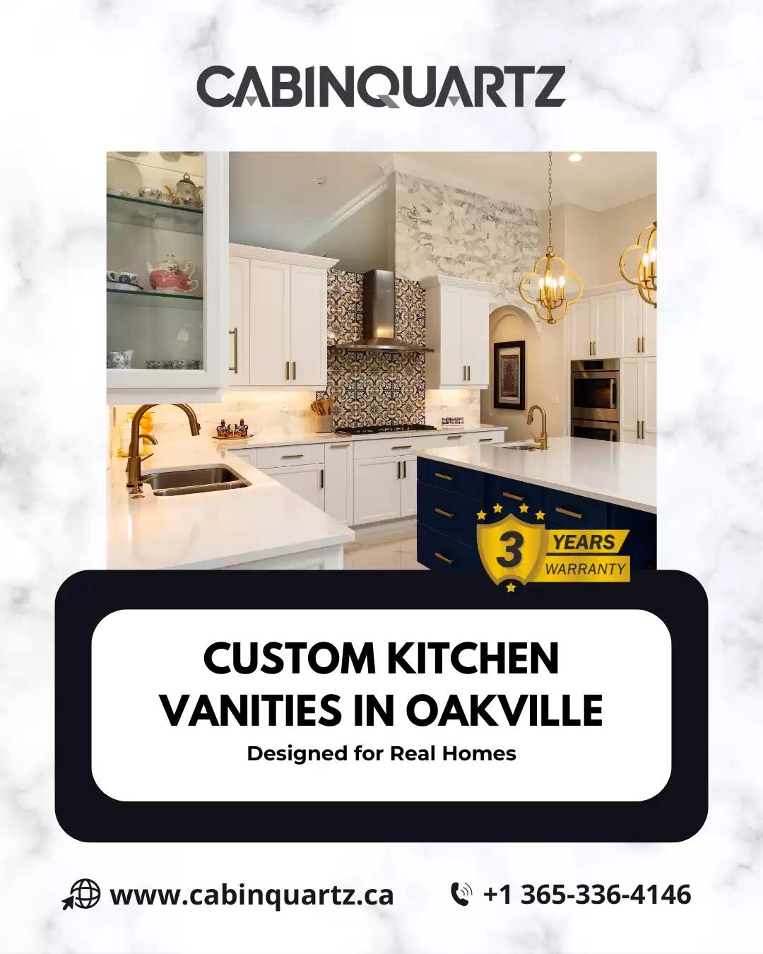 Custom Kitchen Vanities in Oakville Designed for Real Homes