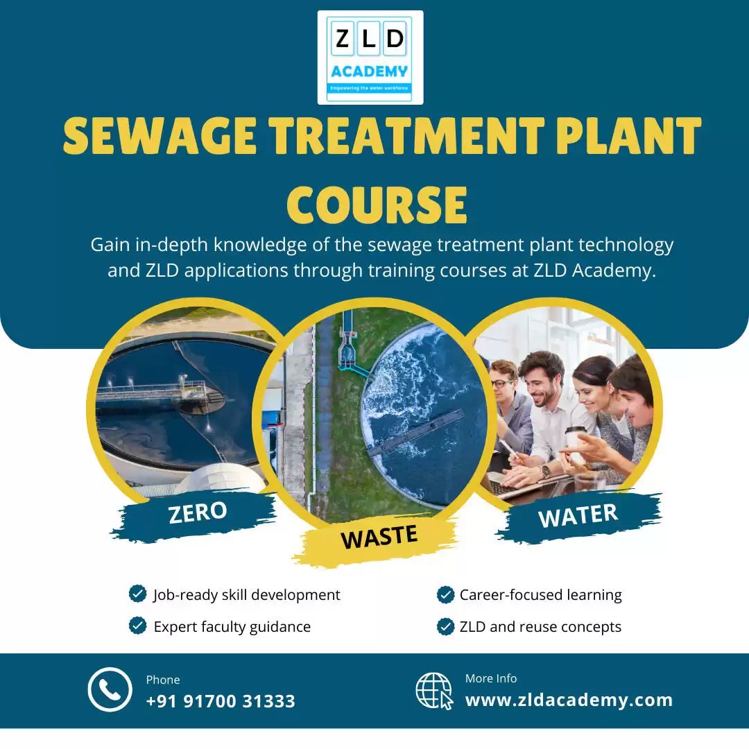Sewage Treatment Plant Course In India | ZLD Academy