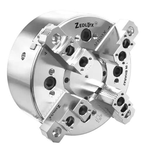 Independent 4 Jaw Chuck for Accurate CNC Machining