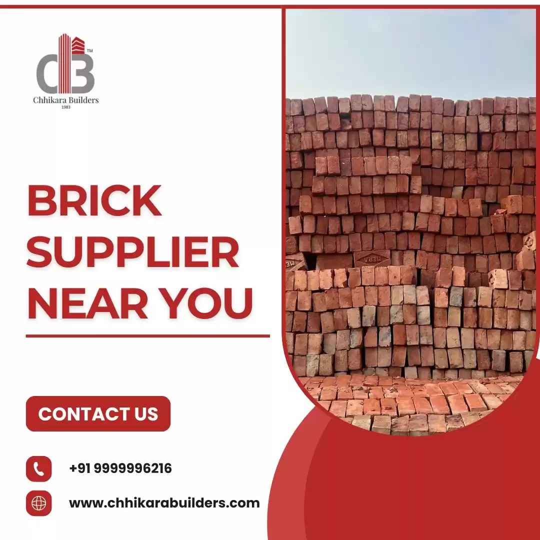 Trusted Brick Supplier near you for Every Construction Need