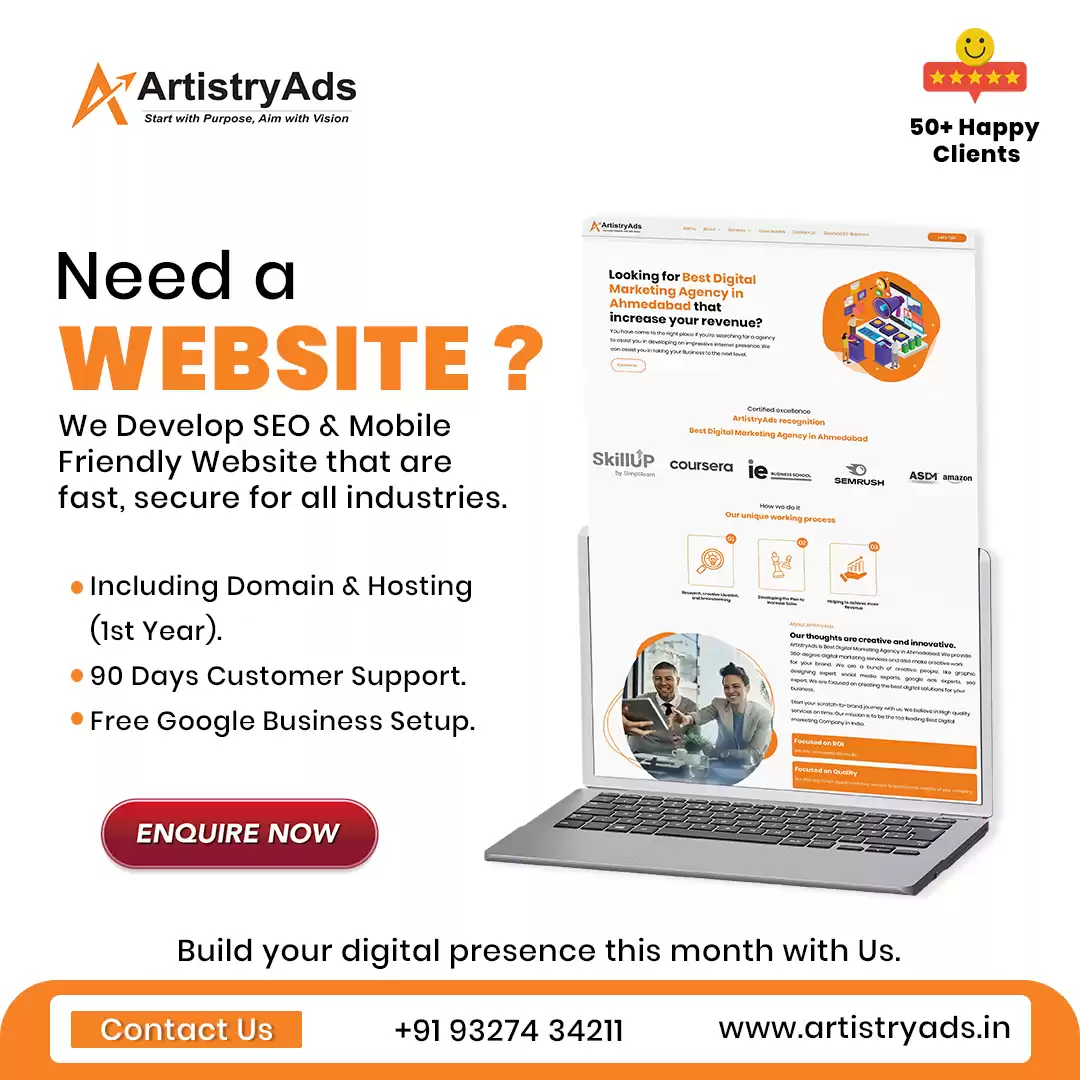 ArtistryAds - Best Digital Marketing Agency in Ahmedabad, India