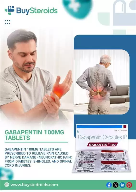 Buy Gabapentin 100 mg Tablets in UK from Buy Steroids