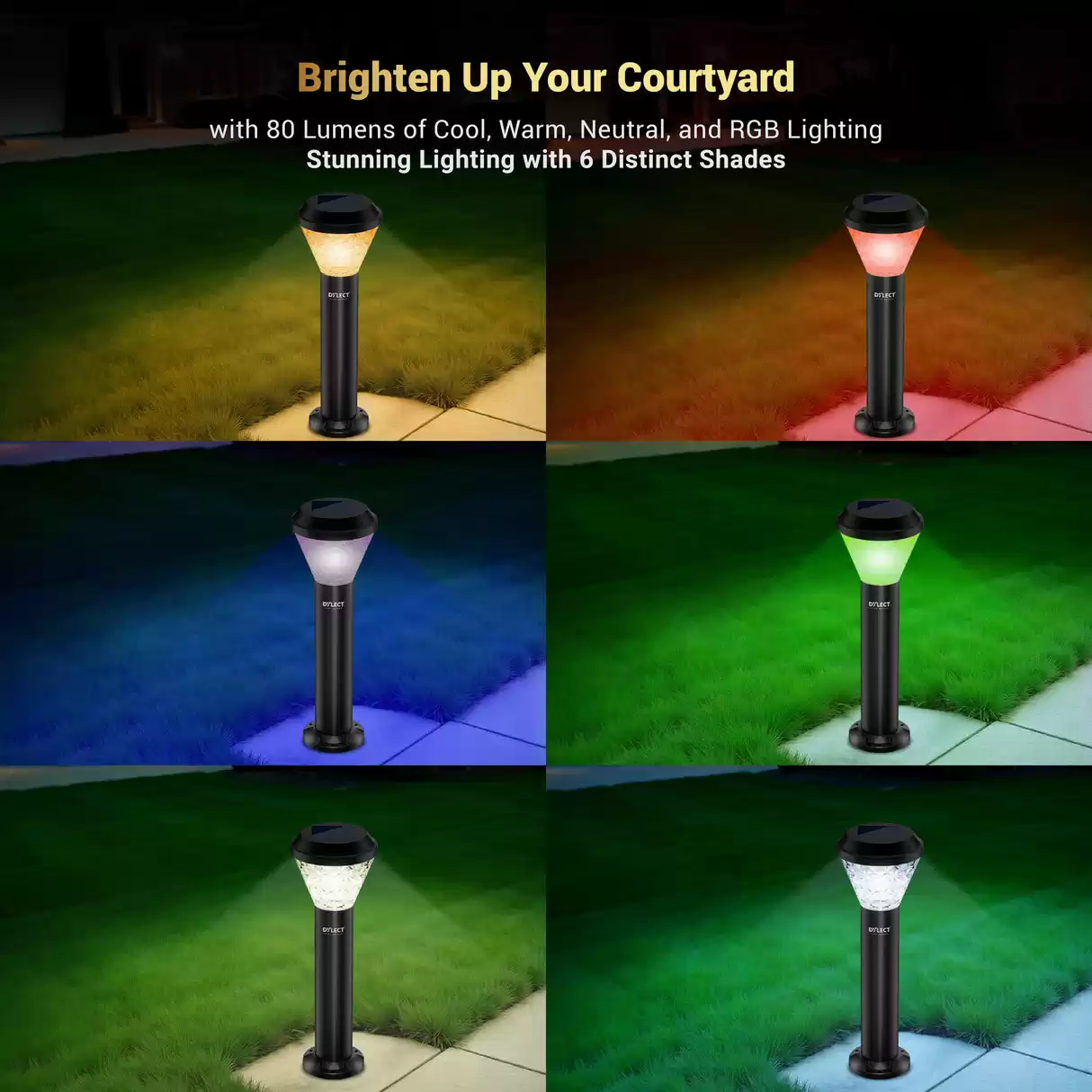 Dylect Solar Garden Lights: Smart, Sustainable Lighting for Beautiful Outdoors