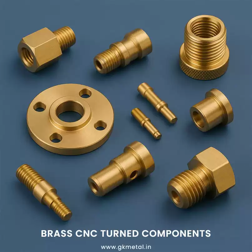 Customized Brass CNC Turned Components Manufacturer in India
