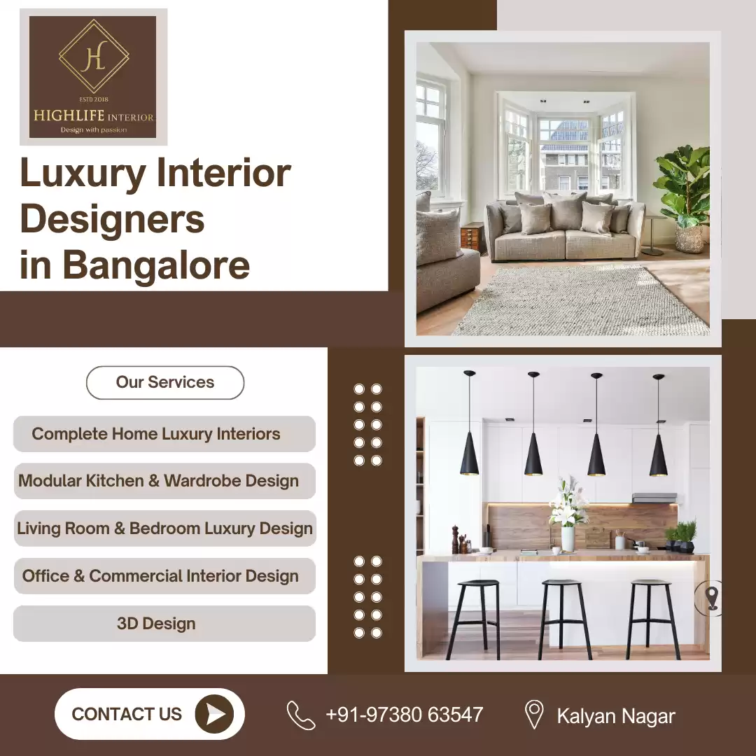 Luxury Interior Designers in Bangalore