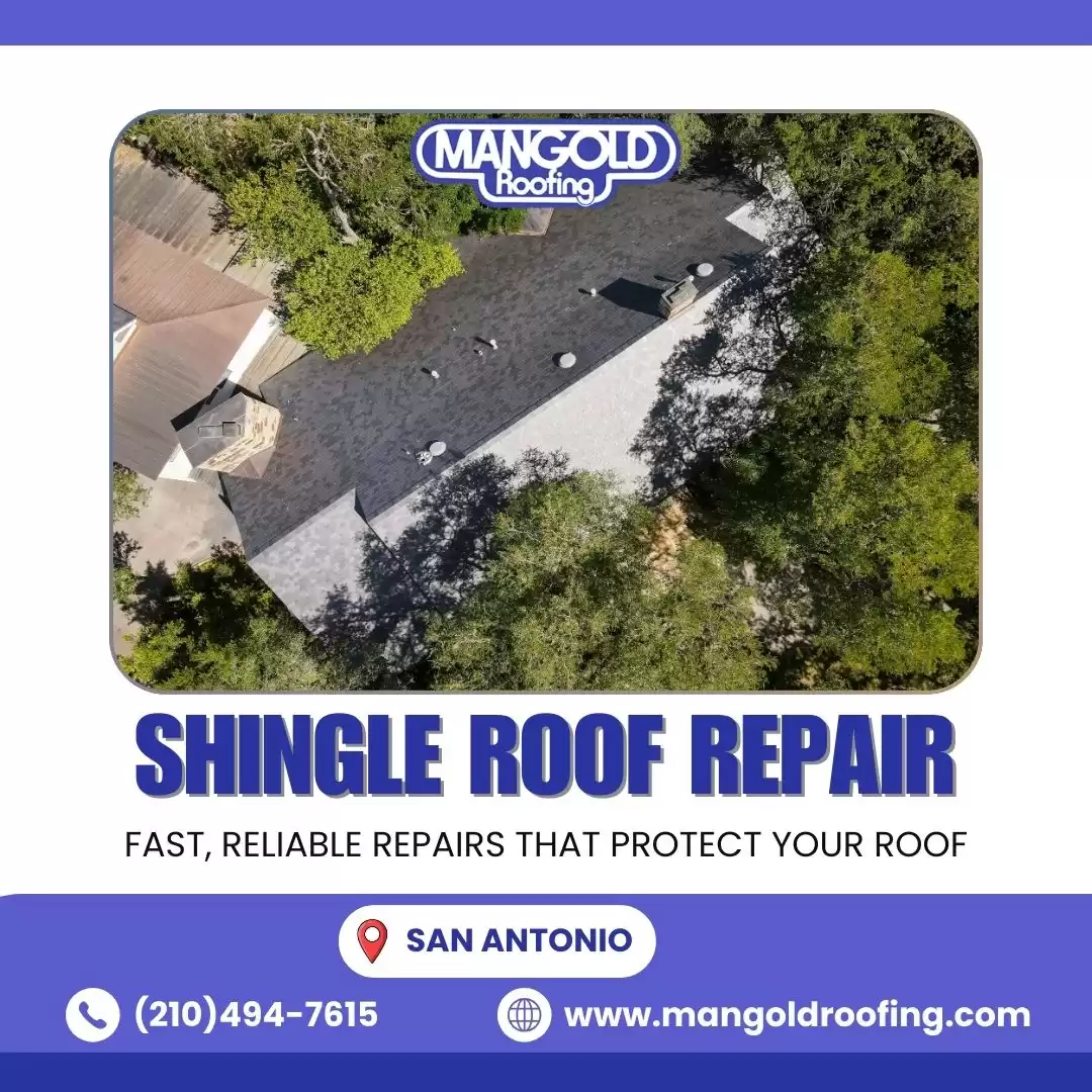 Shingle Roof Repair in San Antonio