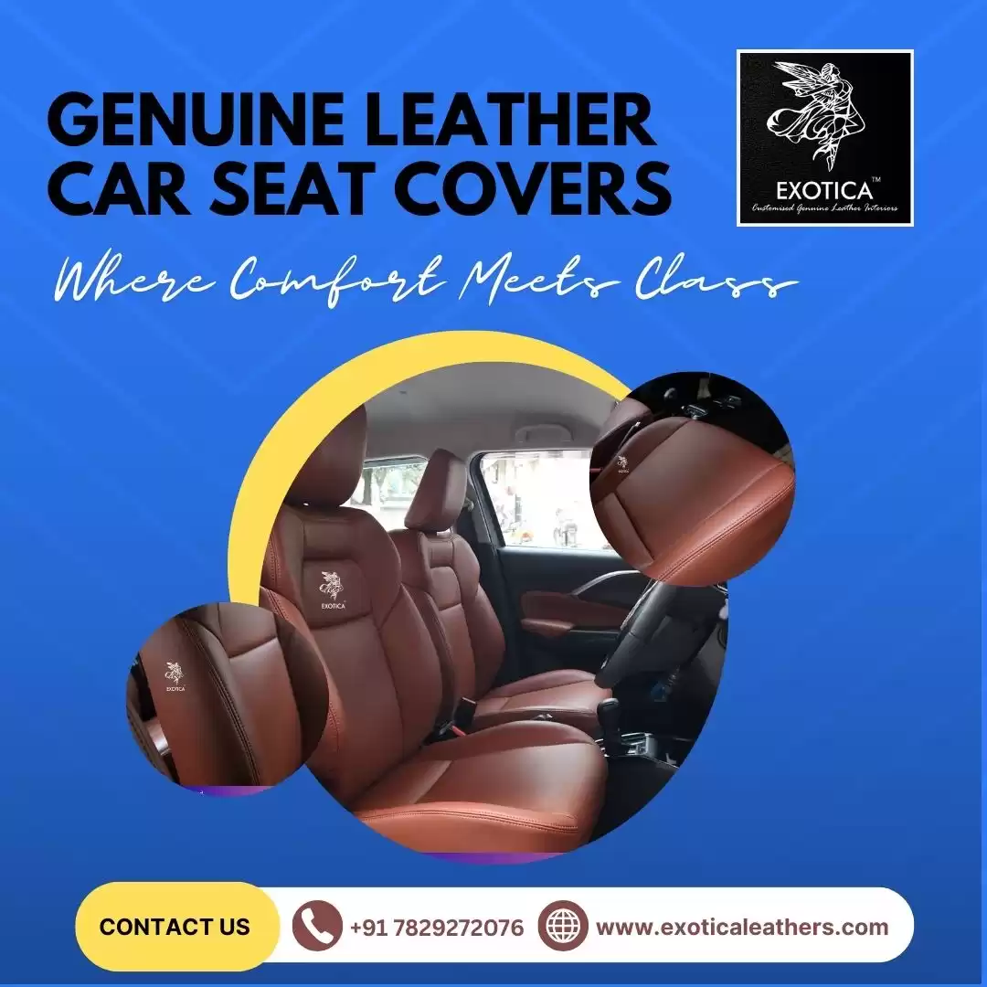 Genuine Leather Car Seat Covers In Bangalore | Car Seat Covers In Bangalore