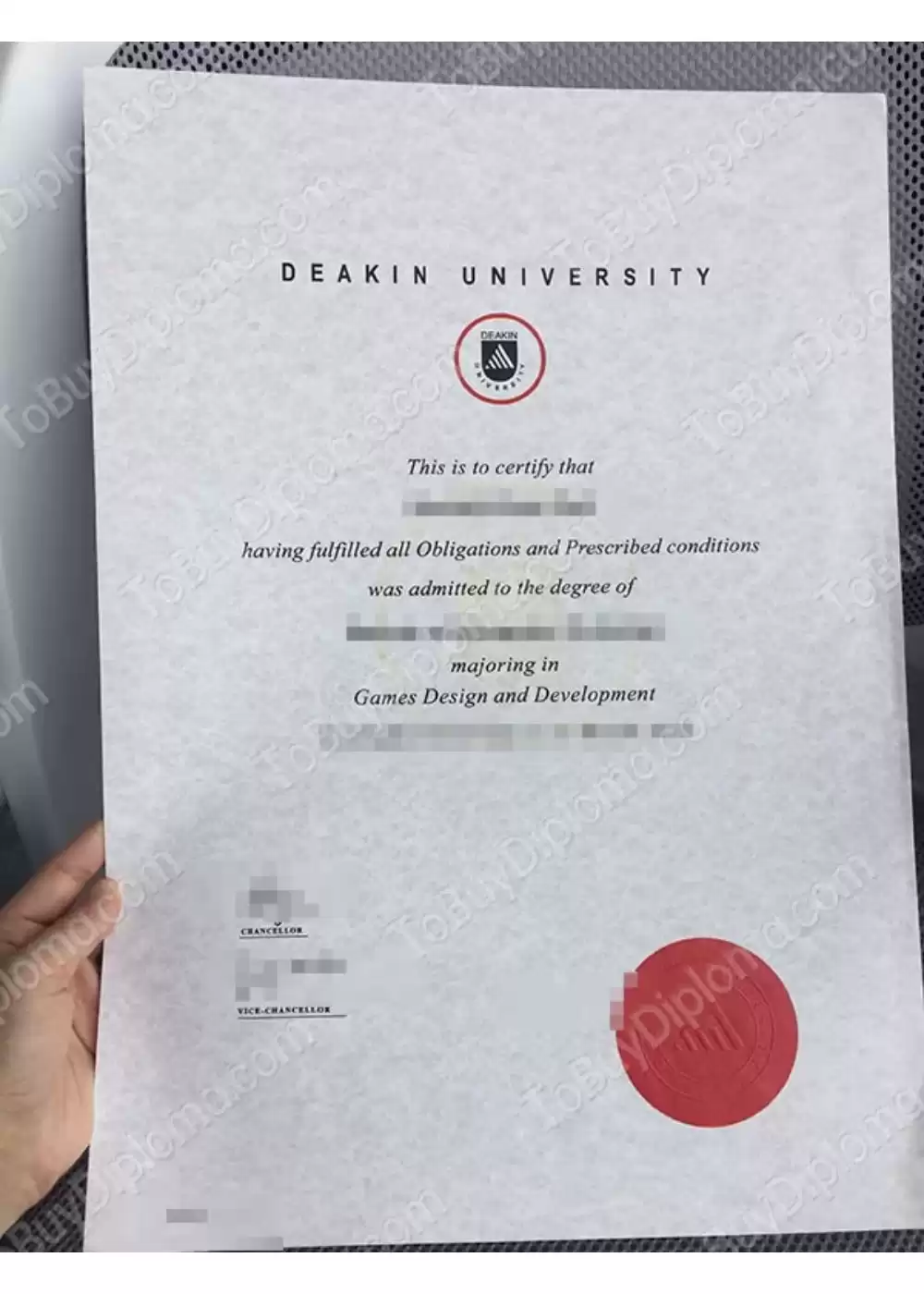Ready to make an impression in your job promotion, own business, or any private sector role? Get a Murdoch University Degree  from Tobuydiplomas.com, the global leader in authentic-looking diplomas since 1998. Our certificates include real holograms,