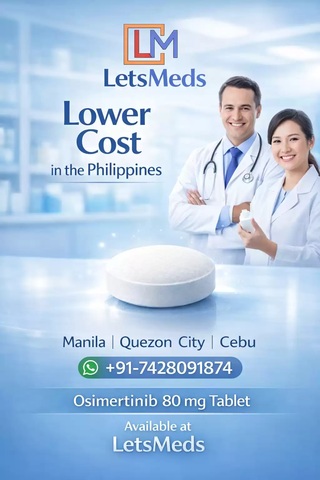 Osimertinib Tablet Cost in Philippines